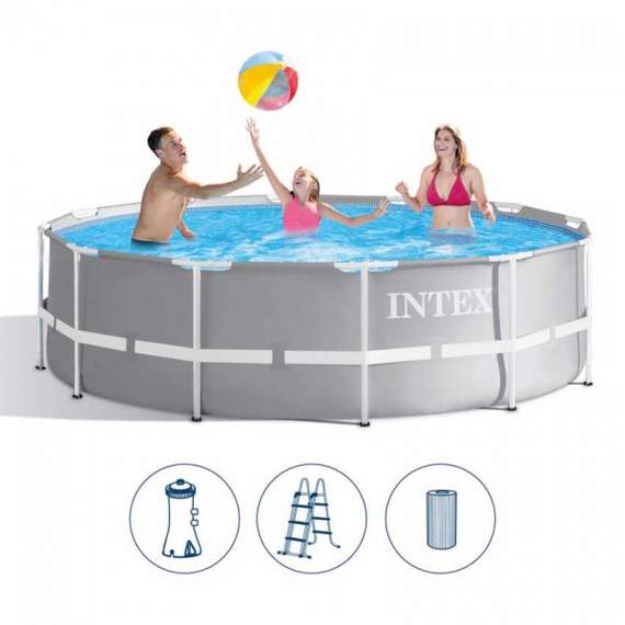 Intex 26716 (366x99სმ) კარკასული აუზი, 2 image