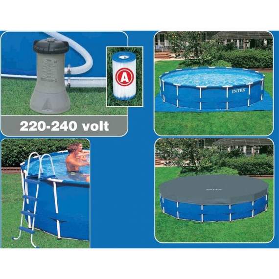 Inex 28242 (457x122სმ) კარკასული აუზი, 5 image