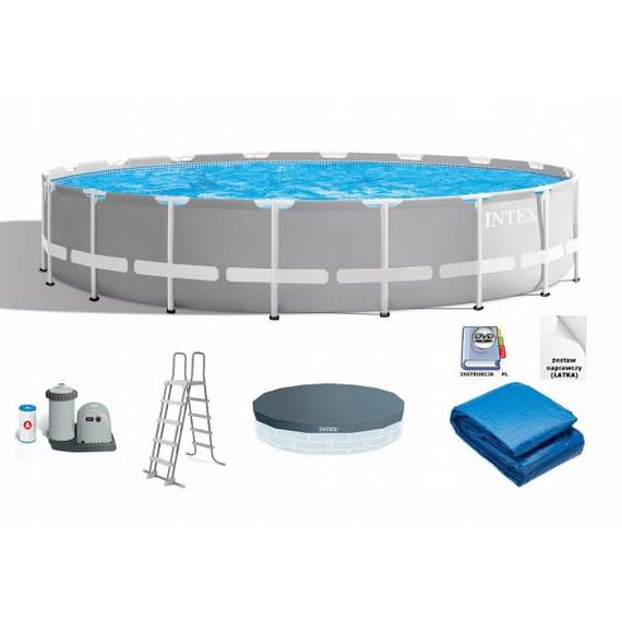 Intex 26756 (610х132სმ) კარკასული აუზი, 2 image