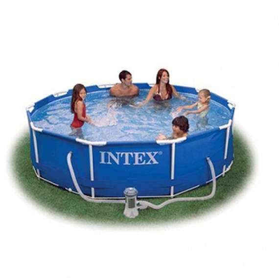 Intex 28202 (305x76სმ) კარკასული აუზი