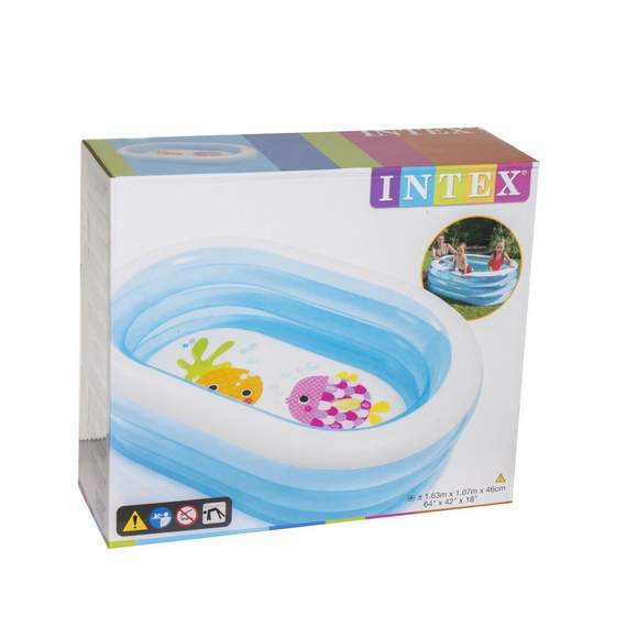 Intex 57482 (163х107х46სმ) გასაბერი აუზი, 3 image