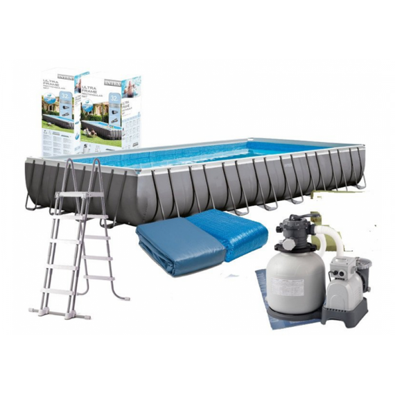 Intex 26378 (975x488x132სმ) კარკასული აუზი