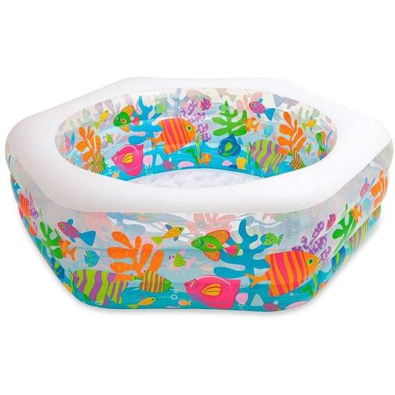 Intex 56493 (191х178х61 სმ) გასაბერი აუზი