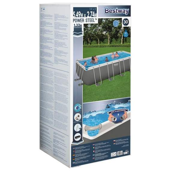 Bestway 5619Q (549х274х132სმ) კარკასული აუზი, 2 image