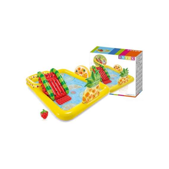 Intex 57158 (244*191*91სმ) გასაბერი წყლის აუზი - ცენტრი, 2 image