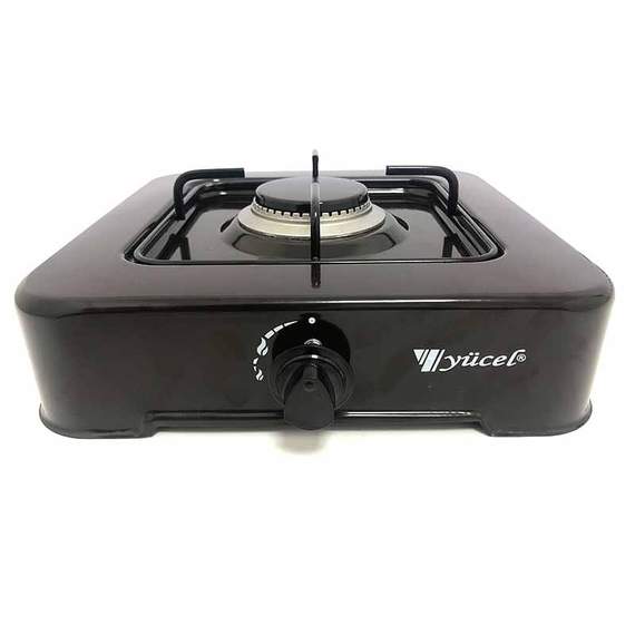 YUCEL O-100 BALCK დასადგმლი ქურა