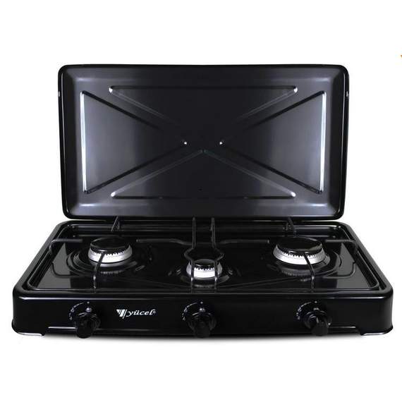 YUCEL O-300 BALCK დასადგმლი ქურა