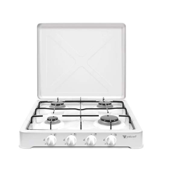 YUCEL O-400 WHITE დასადგმლი ქურა