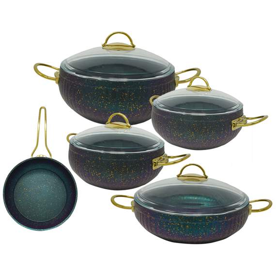 Sonessa 5IN1 Green გრანიტის ქვაბები, 3 image