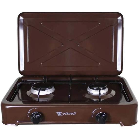 YUCEL O-200 BROWN დასადგმლი ქურა