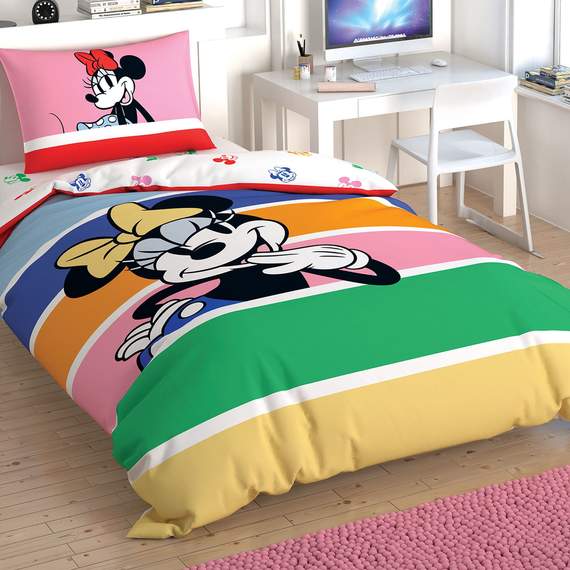 Tac Disney Minnie Mouse Cotton საბავშვო თეთრეული