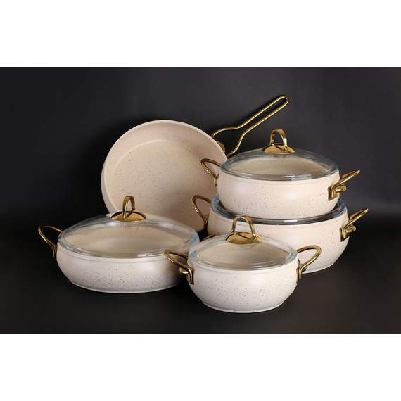 Lines Cream 5in1 გრანიტის ქვაბები უკანტო, 2 image