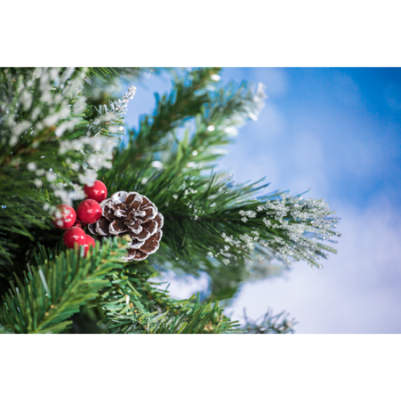 ნაძვის ხე Sz736-180 გირჩით და კენკრით 180 სმ, 4 image