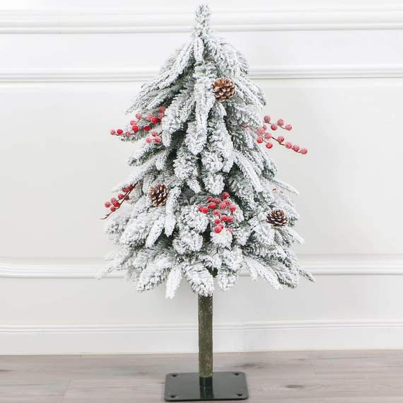 ნაძვის ხე Sp2222-90 დათოვლილი 90 სმ