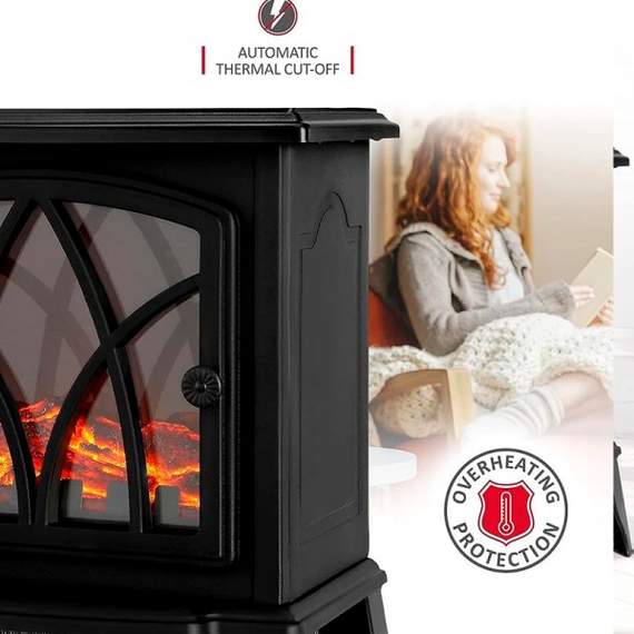 Royalty Line oem Yh-19C ელ. გამათბობელი ბუხრის ეფექტით, 4 image