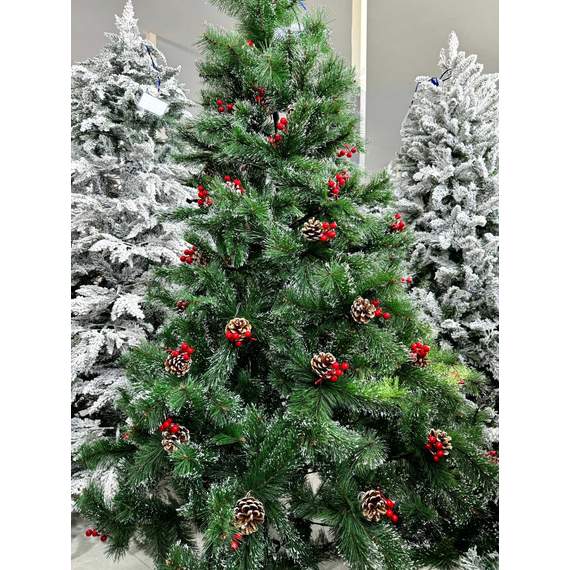 ნაძვის ხე Dz2330 გირჩებით 240 სმ