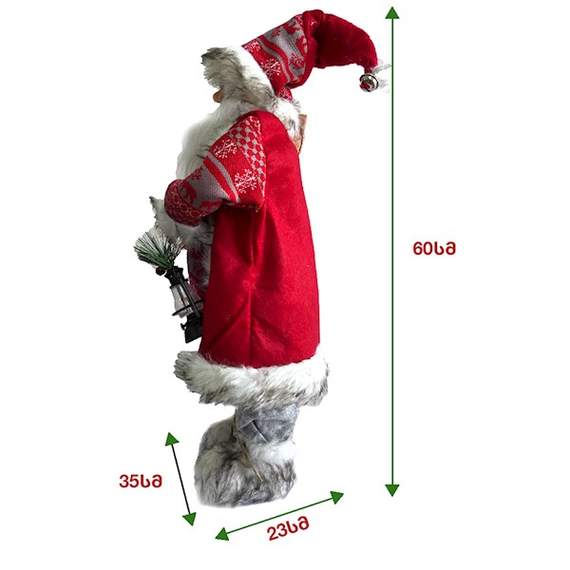 სანტა კლაუსი Sysdlr-23003 ანტარქტიდიდან 60 სმ, 4 image