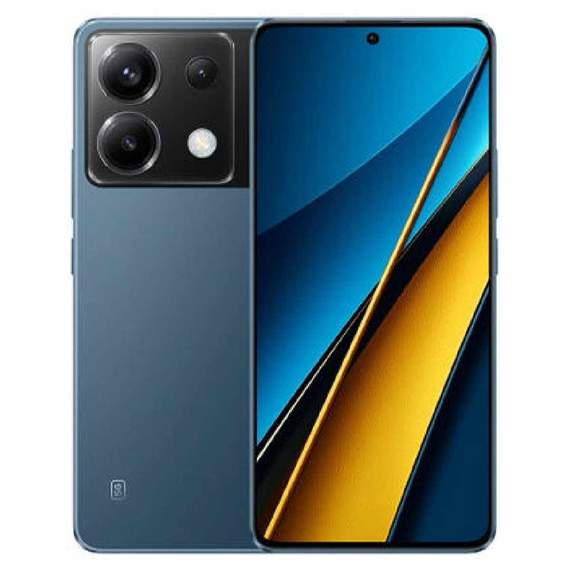 Xiaomi Poco X6 5G	12/256GB Blue ტელეფონი, ფერი: Blue, ოპერატიული მეხსიერება: 12 GB, მეხსიერება: 256 GB