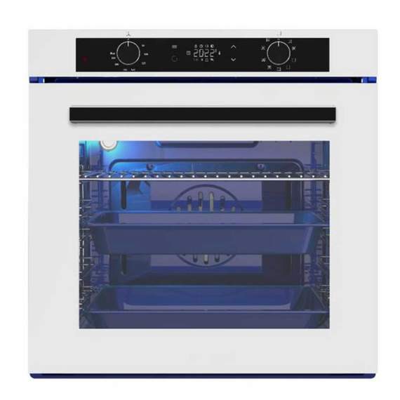 LUXELL A68-SGF3 (DDT) METALIK WHITE ჩასაშენებელი ღუმელი