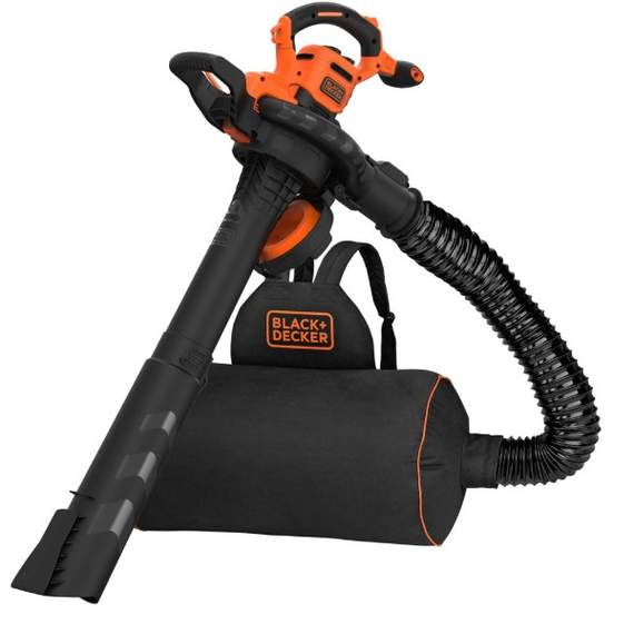 Black and Decker-ის ბაღის ვაკუუმური საწმენდი BEBLV300