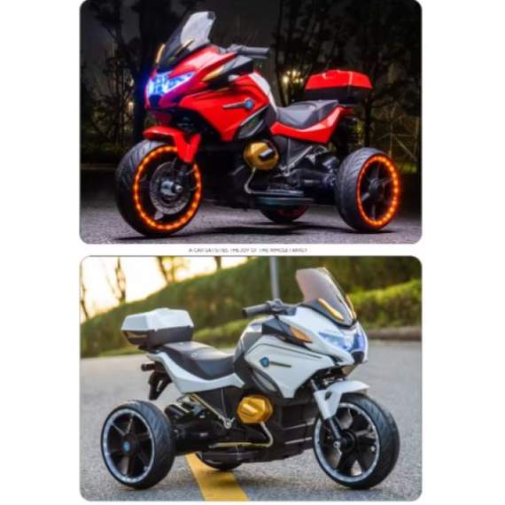 ბავშვის ელექტრო მოტოციკლი GOLDEN CHILD KP1698R, ფერი: წითელი, 3 image