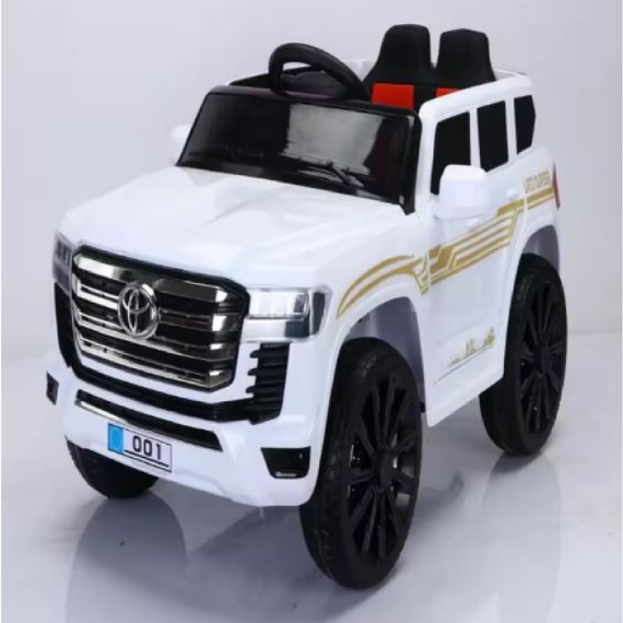 ბავშვის ელექტრო მანქანა TOYOTA 9088W, ფერი: თეთრი