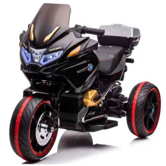 ბავშვის ელექტრო მოტოციკლი GOLDEN CHILD KP1698B, ფერი: შავი