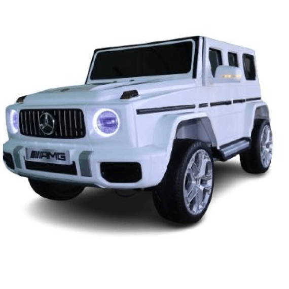 საბავშვო ელექტრო მანქანა MERCEDES-BENZ 6688BIG-W, ფერი: თეთრი