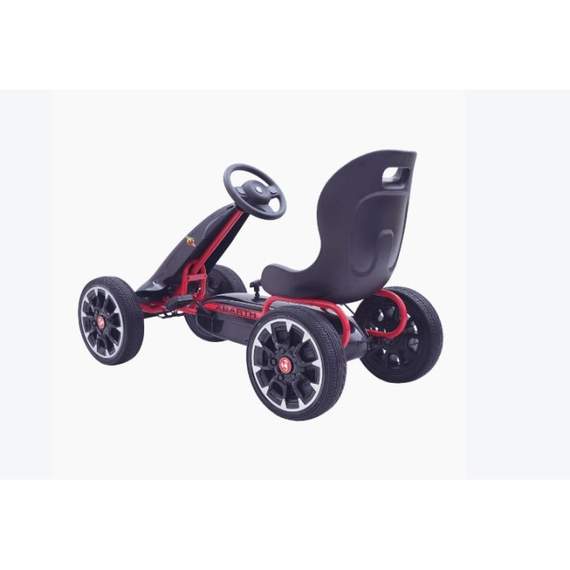 ბავშვთა პედლებიანი რკინის კარტინგი 9388B, ფერი: შავი, 10 image