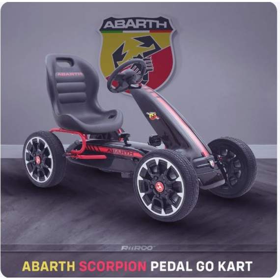 ბავშვთა პედლებიანი რკინის კარტინგი 9388B, ფერი: შავი, 2 image