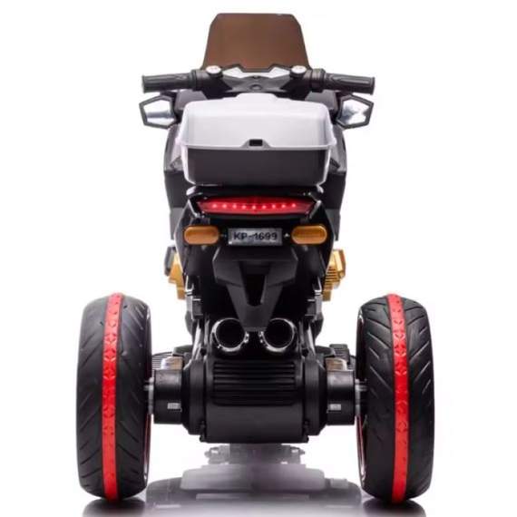 ბავშვის ელექტრო მოტოციკლი GOLDEN CHILD KP1698W, ფერი: თეთრი, 2 image