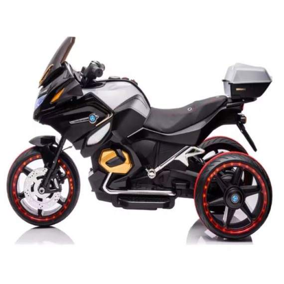 ბავშვის ელექტრო მოტოციკლი GOLDEN CHILD KP1698B, ფერი: შავი, 3 image