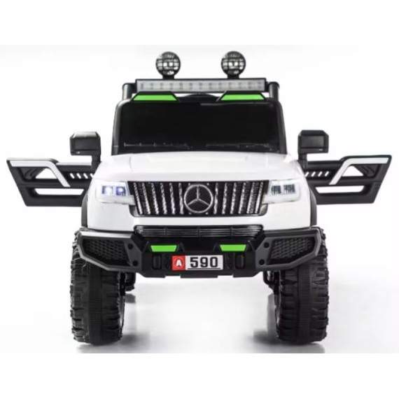 ბავშვის ელექტრო მანქანა MERCEDESS-BENZ A-590-W, ფერი: თეთრი, 2 image