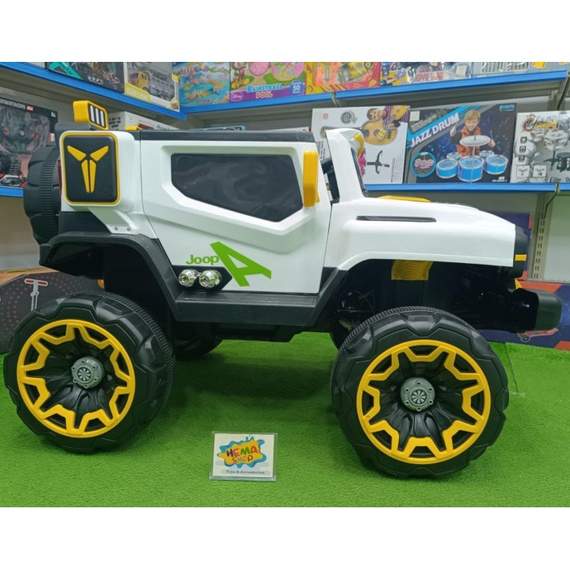 ბავშვის ელექტრო მანქანა GOLDEN CHILD 4X4 A-1288W, ფერი: თეთრი, 4 image