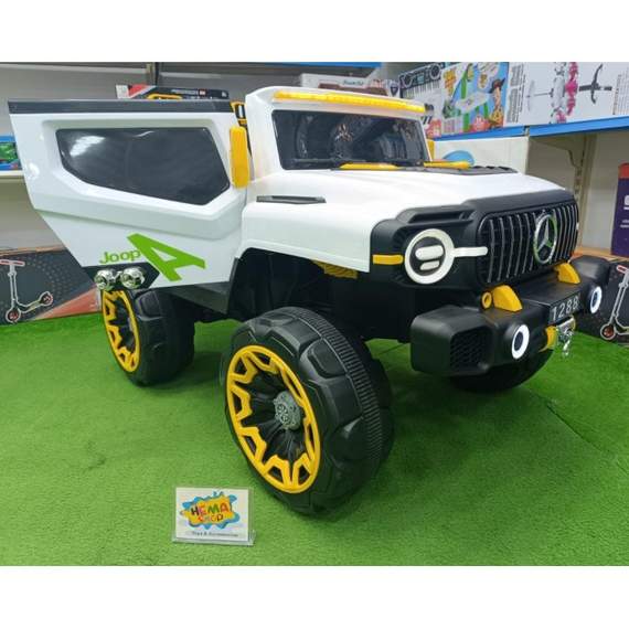 ბავშვის ელექტრო მანქანა GOLDEN CHILD 4X4 A-1288W, ფერი: თეთრი, 3 image