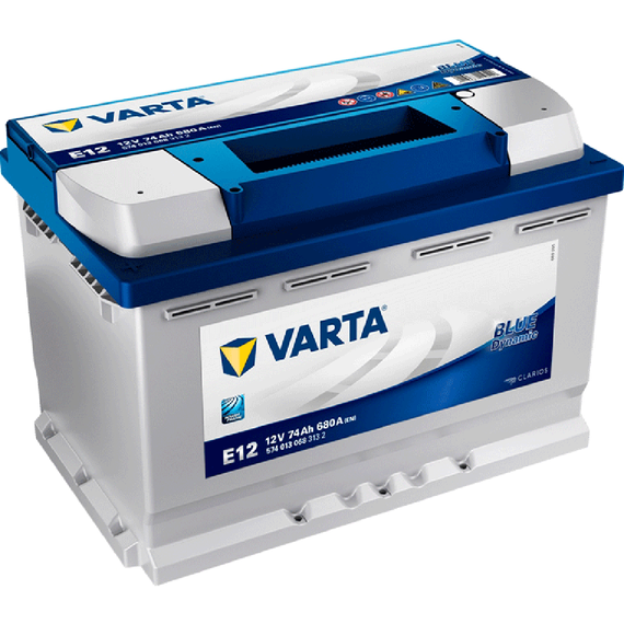 აკუმულატორი Varta Blu E12 74 ა*ს L+