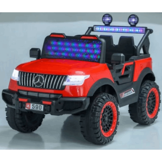 ბავშვის ელექტრო მანქანა MERCEDESS-BENZ A-590-R, ფერი: წითელი