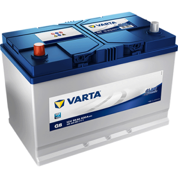 აკუმულატორი Varta Blu G8 95 ა*ს Jis L+