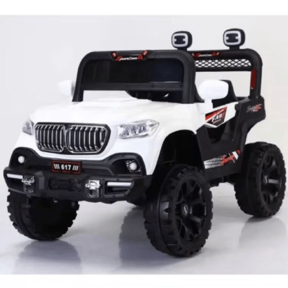 ბავშვის ელექტრო მანქანა BMW D-617W, ფერი: თეთრი