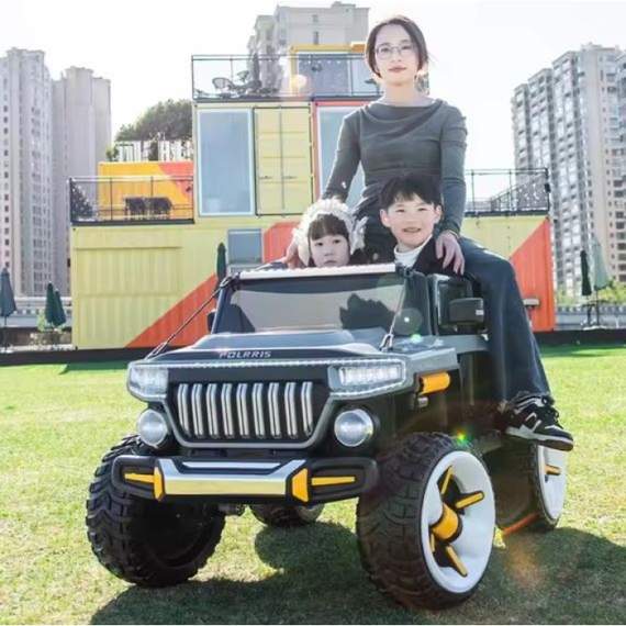 ბავშვის ელექტრო მანქანა GOLDEN CHILD 4X4 BH-5388-CER, ფერი: ნაცრისფერი, 5 image