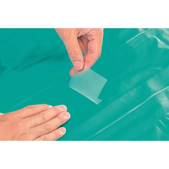 Bestway 62091 წყალგამძლე შესაკეთი მასალა  6.5სმ*6.5სმ, 4 image