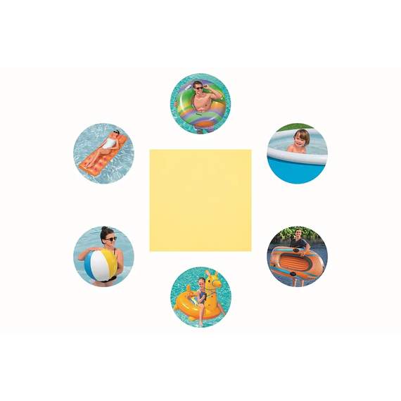 Bestway 62091 წყალგამძლე შესაკეთი მასალა  6.5სმ*6.5სმ, 7 image