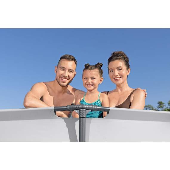 Bestway 56408 მრგვალი კარკასული აუზი 3.05m x 76cm 4678ლ ფილტრით, 9 image