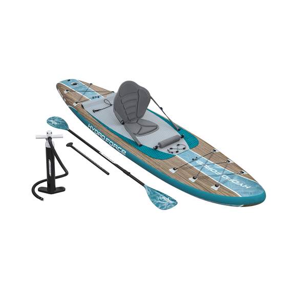 Bestway 6532E Hydro-Force 3.35 მ × 84 სმ × 15 სმ 2-ში-1 გასაბერი დაფა და კაიაკი