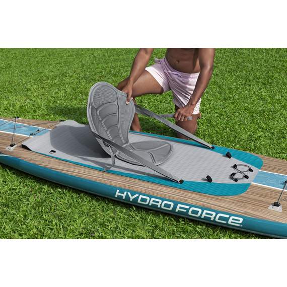 Bestway 6532E Hydro-Force 3.35 მ × 84 სმ × 15 სმ 2-ში-1 გასაბერი დაფა და კაიაკი, 33 image