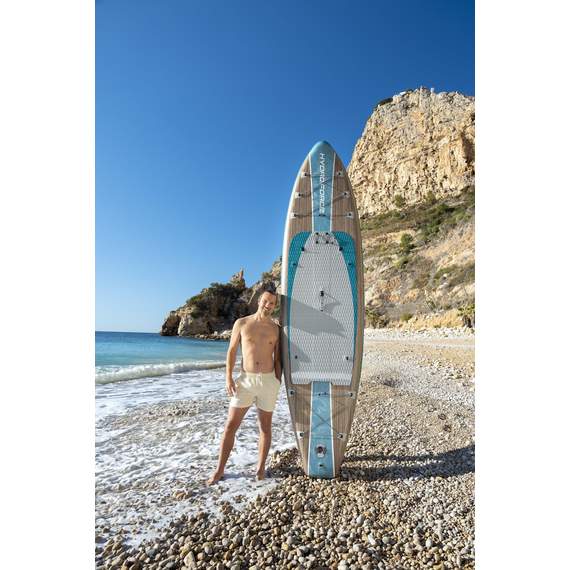 Bestway 6532E Hydro-Force 3.35 მ × 84 სმ × 15 სმ 2-ში-1 გასაბერი დაფა და კაიაკი, 41 image