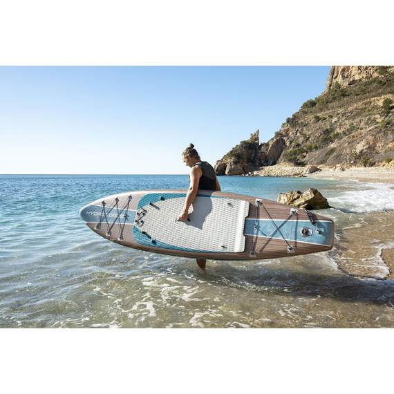 Bestway 6532E Hydro-Force 3.35 მ × 84 სმ × 15 სმ 2-ში-1 გასაბერი დაფა და კაიაკი, 38 image