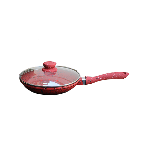 Prima Germany-ს მარმარილოს ტაფა 24 სმ JB-A0124C Red