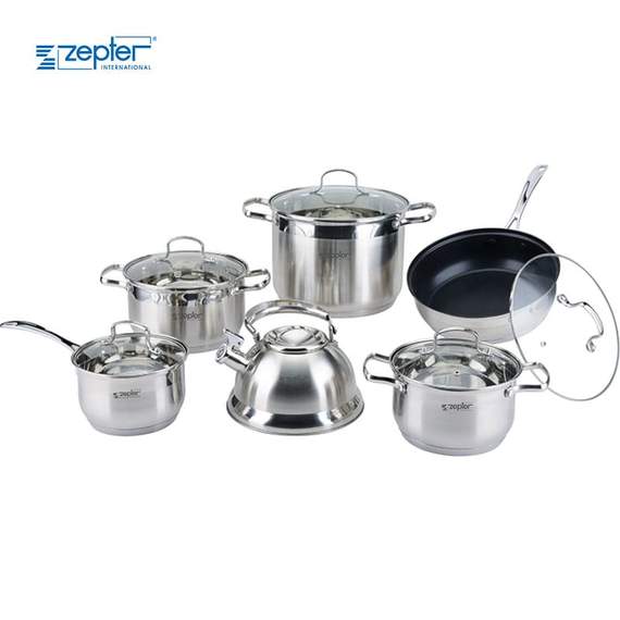 Zepter ZP-2777 უჟანგავი ფოლადის ქვაბების ნაკრები