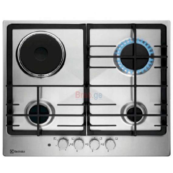 ELECTROLUX KGM64311X ჩასაშენებელი ქურა